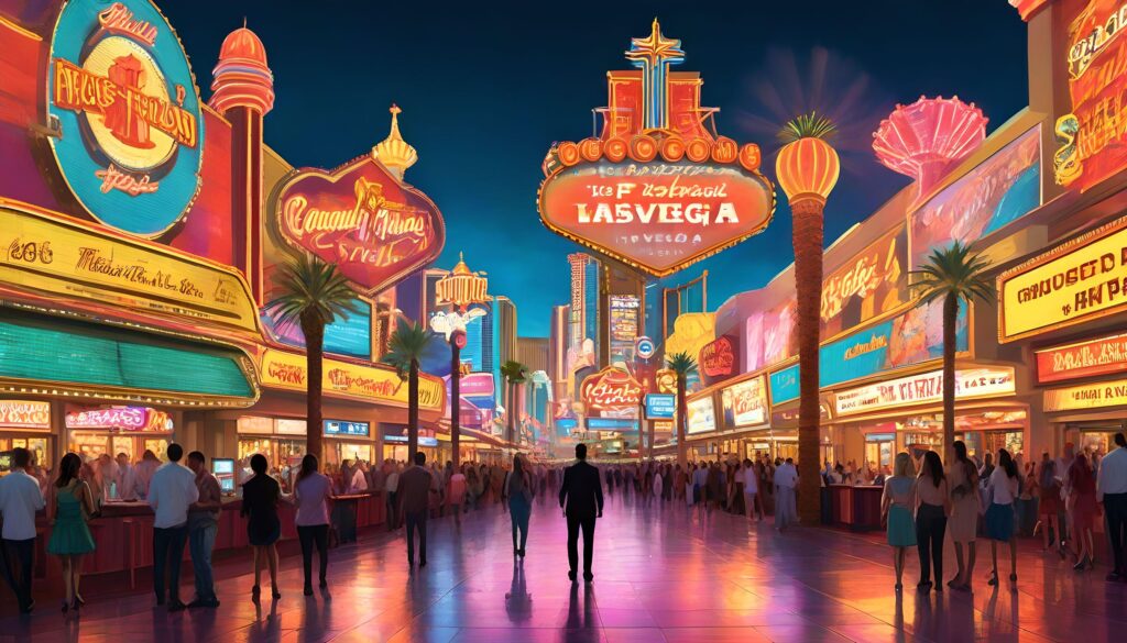 artist rendition of downtown vegas